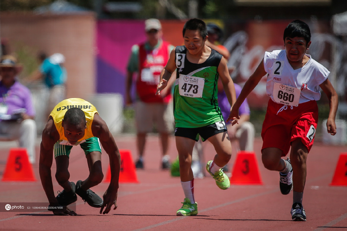 夏季特殊奥林匹克运动会短跑资料图