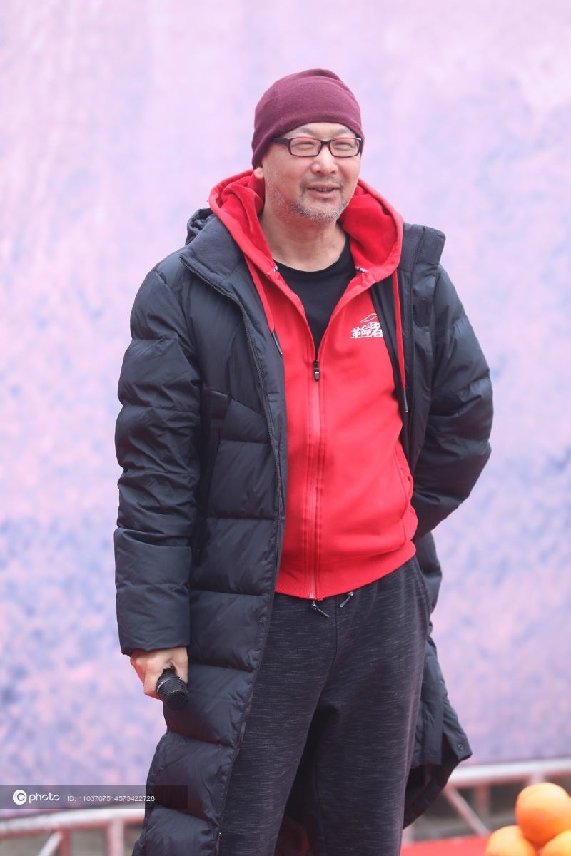 电影革命者开机仪式导演管虎亮相