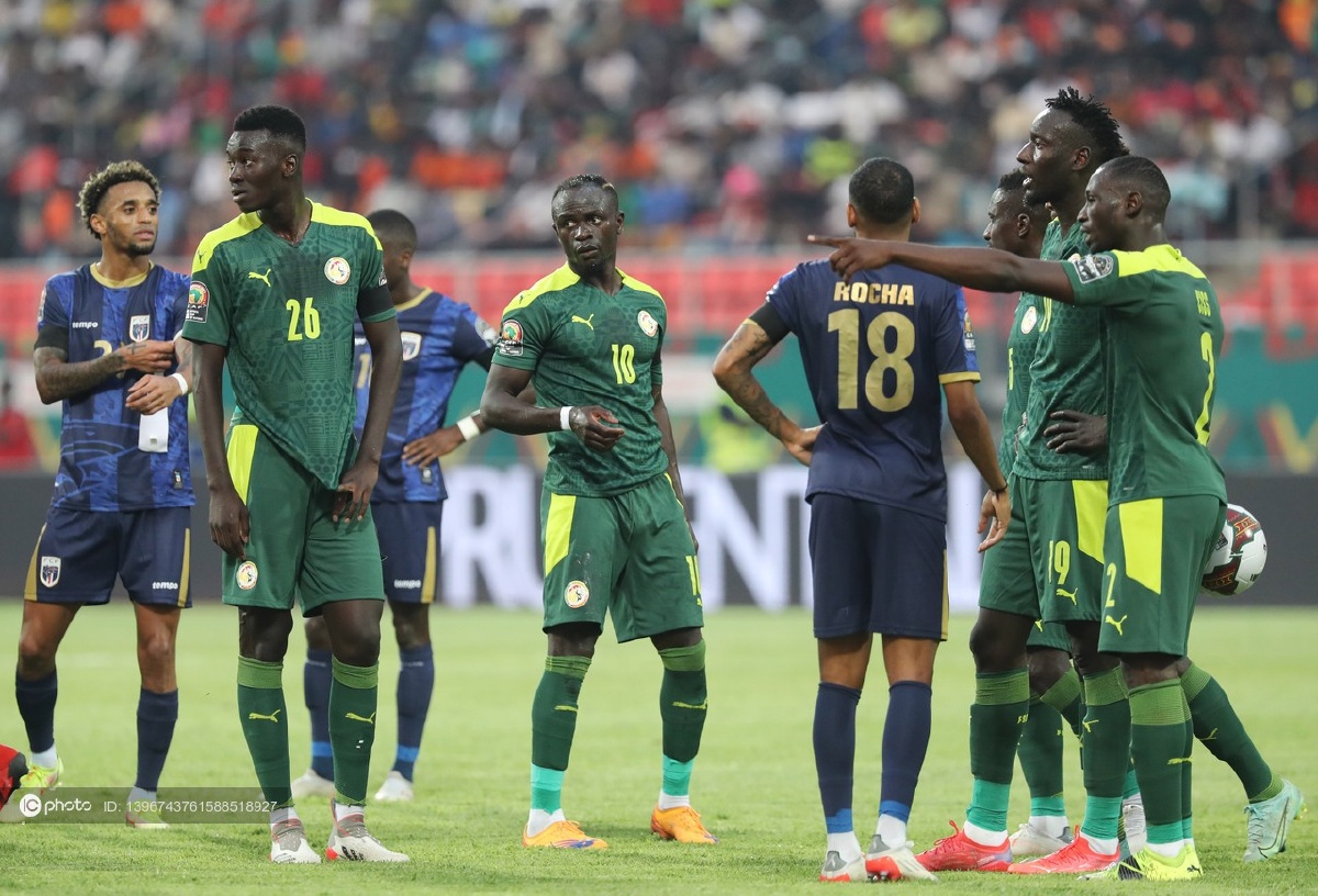 2022非洲杯18决赛塞内加尔vs佛得角马内受伤被替换下场