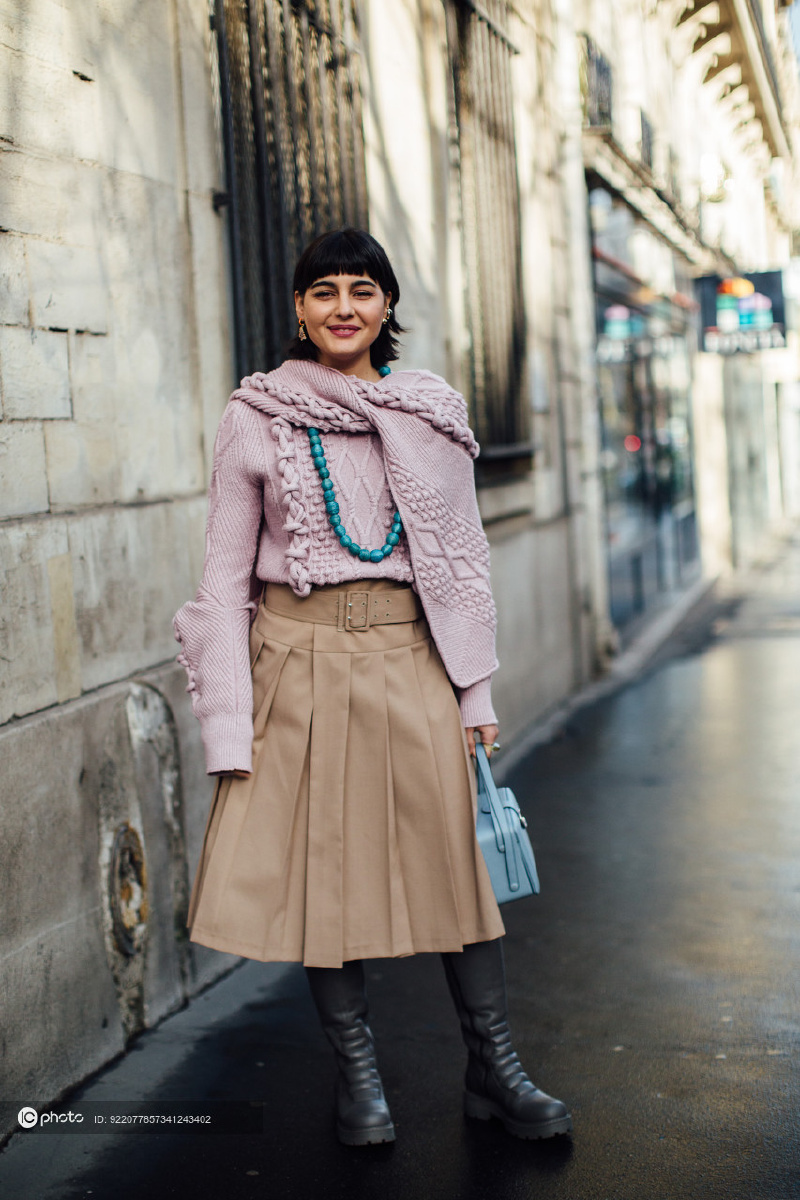 温柔女生的专属色必备暖杏色气质与质感并存