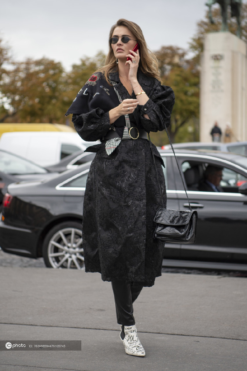 巴黎2020春夏时装周潮人街拍3