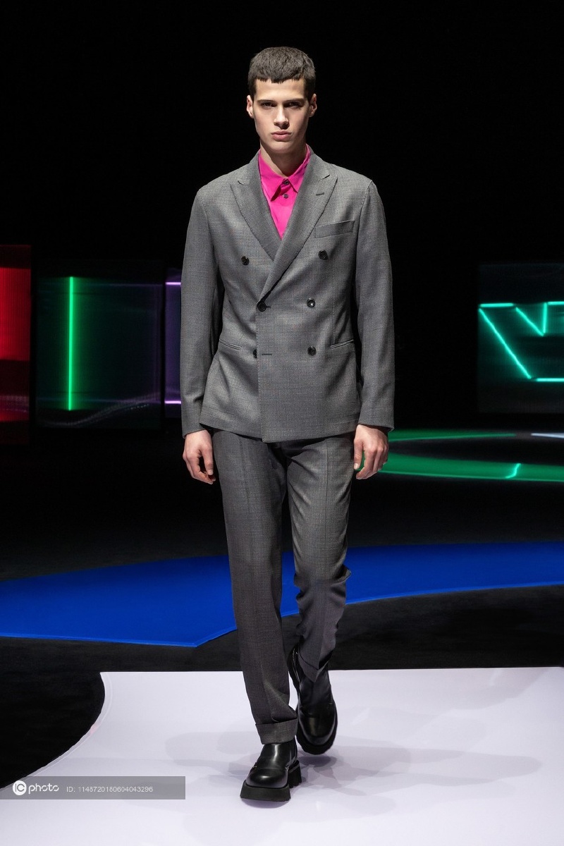 2021秋冬米兰时装周emporioarmani男装