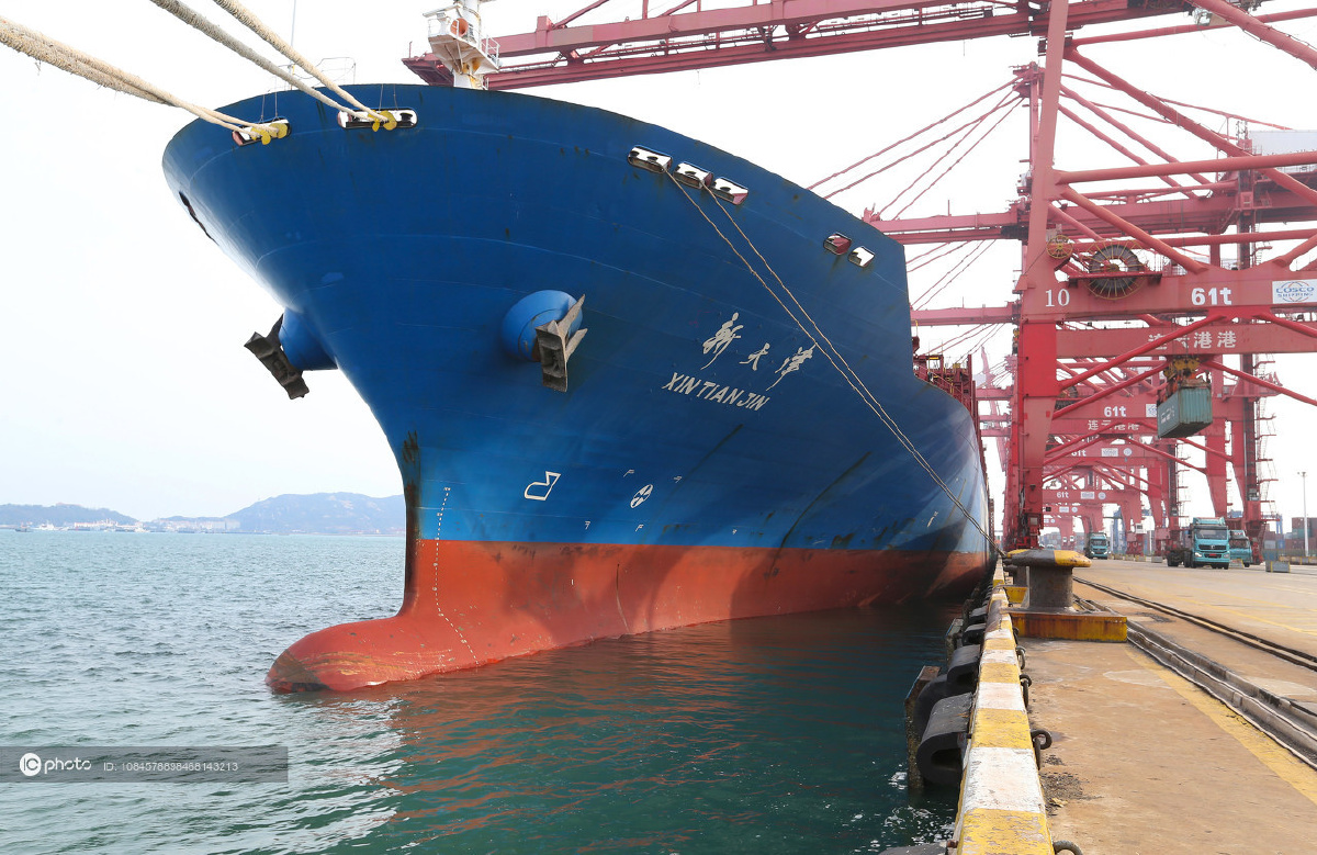 江苏连云港新亚欧大陆桥开通运营满28年