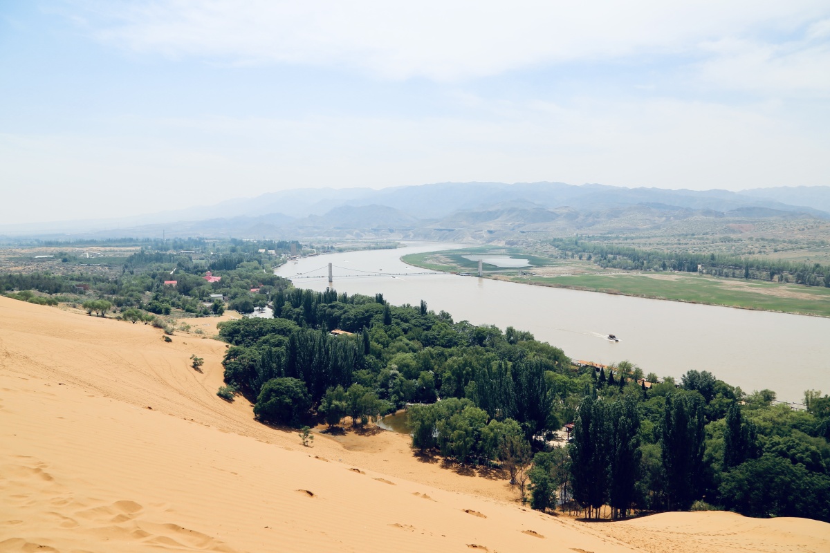 黄河沙坡头景区