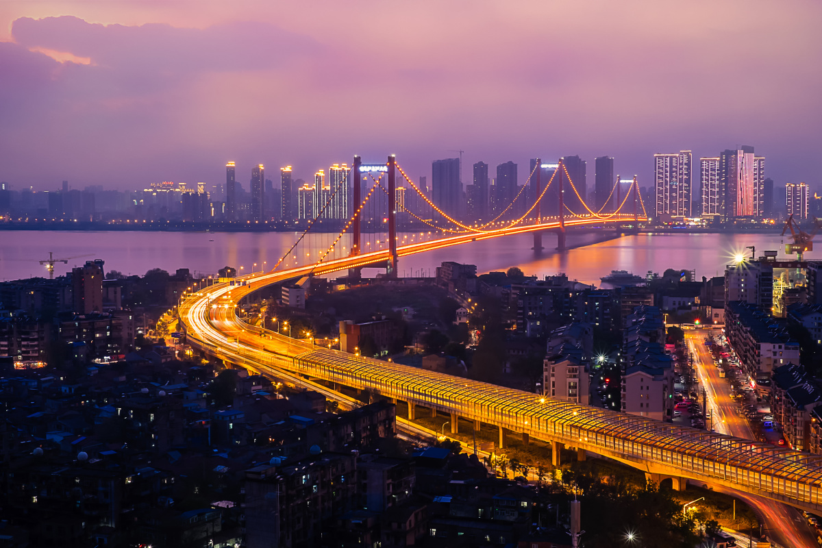 鹦鹉洲长江大桥