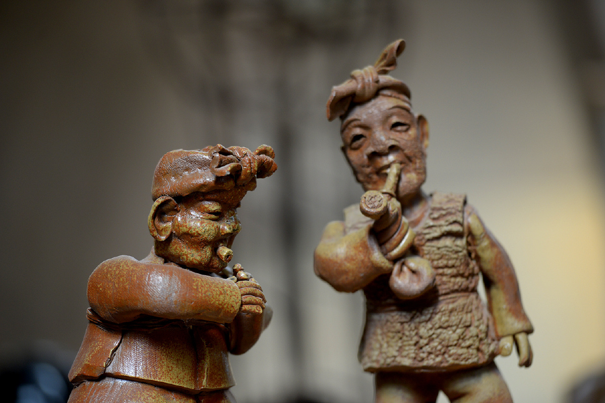 【亘古长安】陶瓷艺术品〔拍摄地点:陕西富平陶艺村