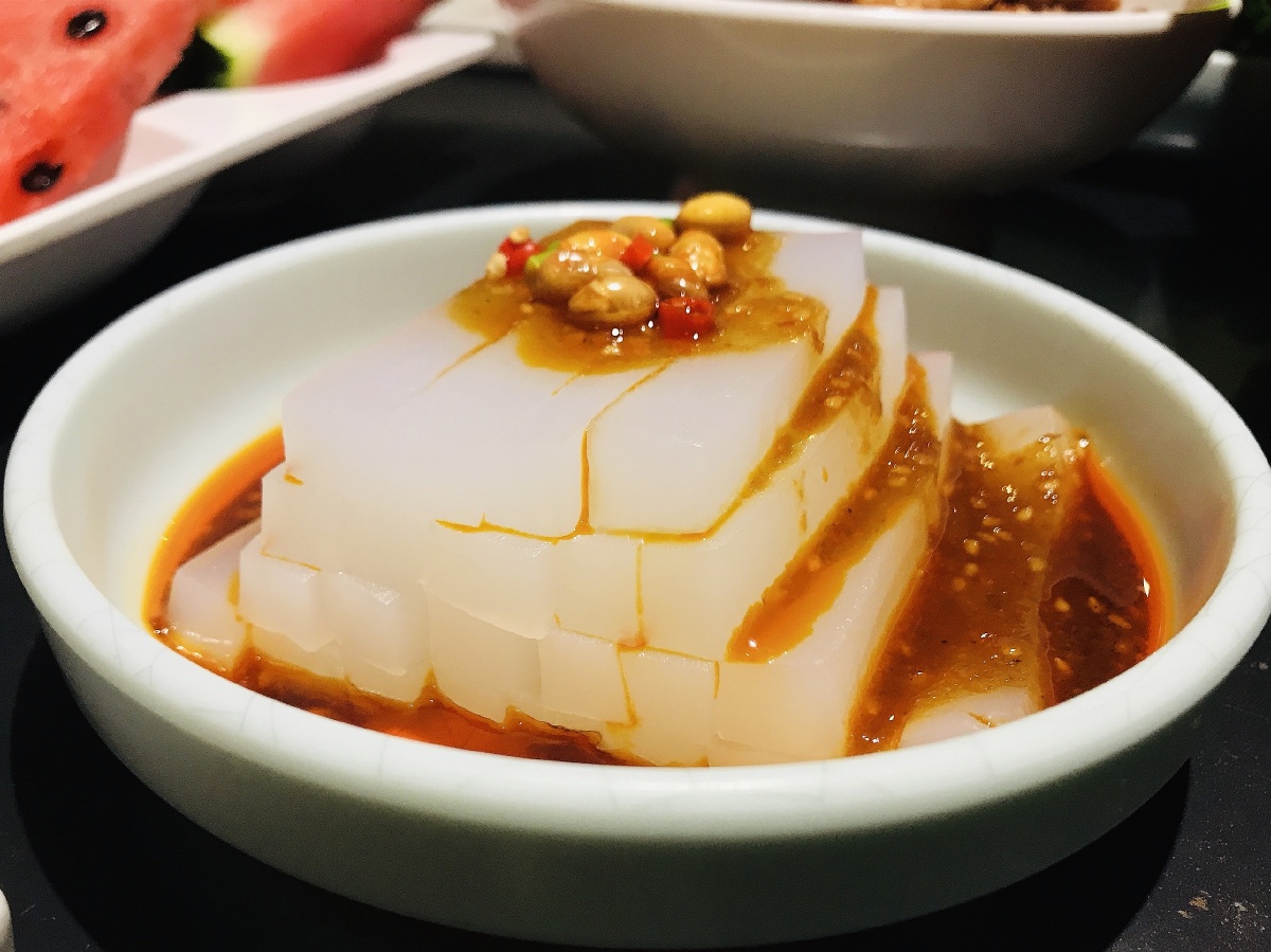 川北凉皮晶莹剔透