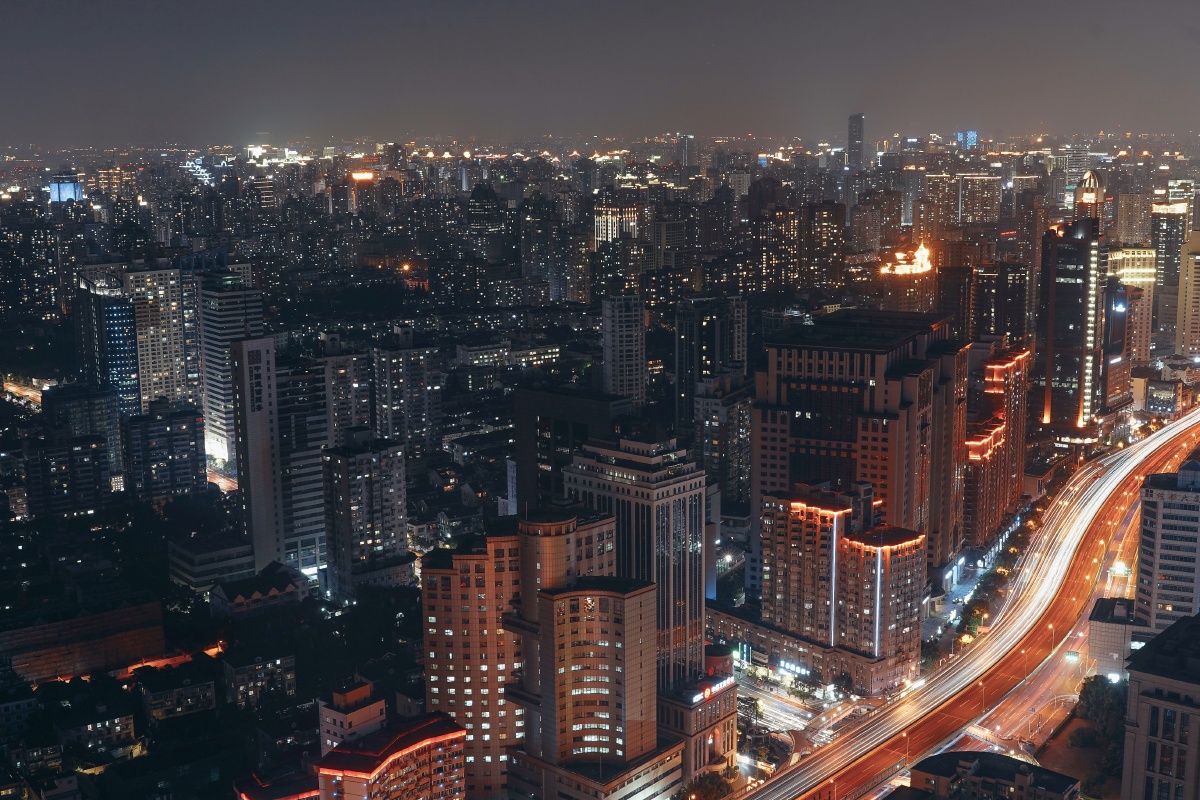 上海龙之梦酒店夜景