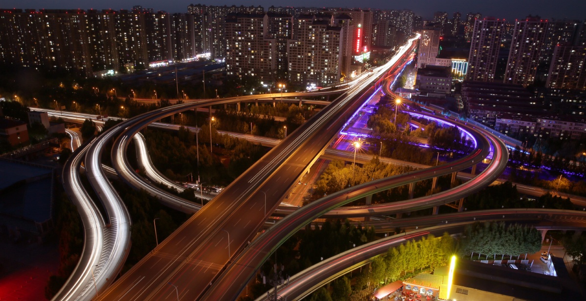 石家庄中华大街北二环立交桥