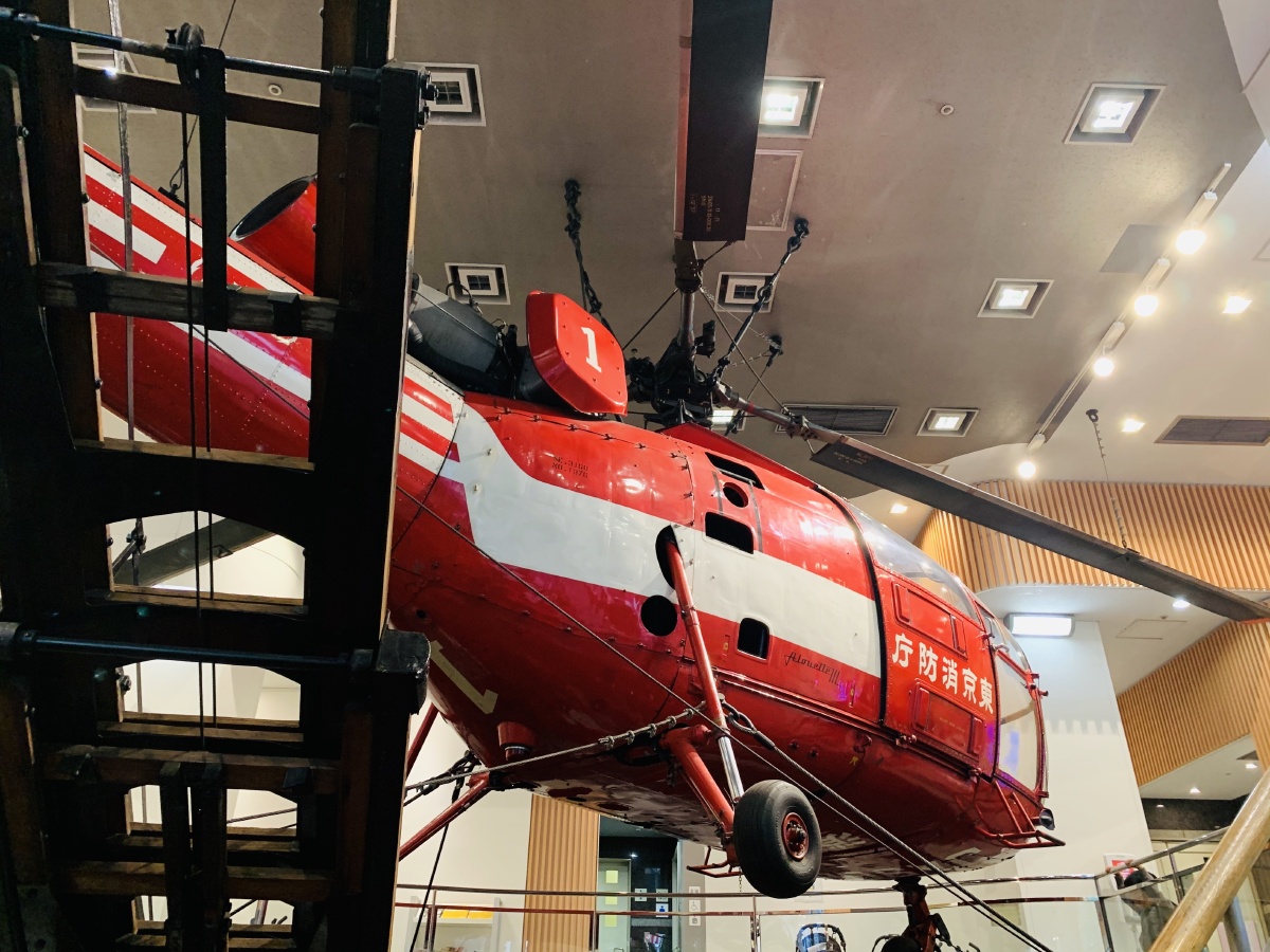 亲子一日游东京消防车博物馆