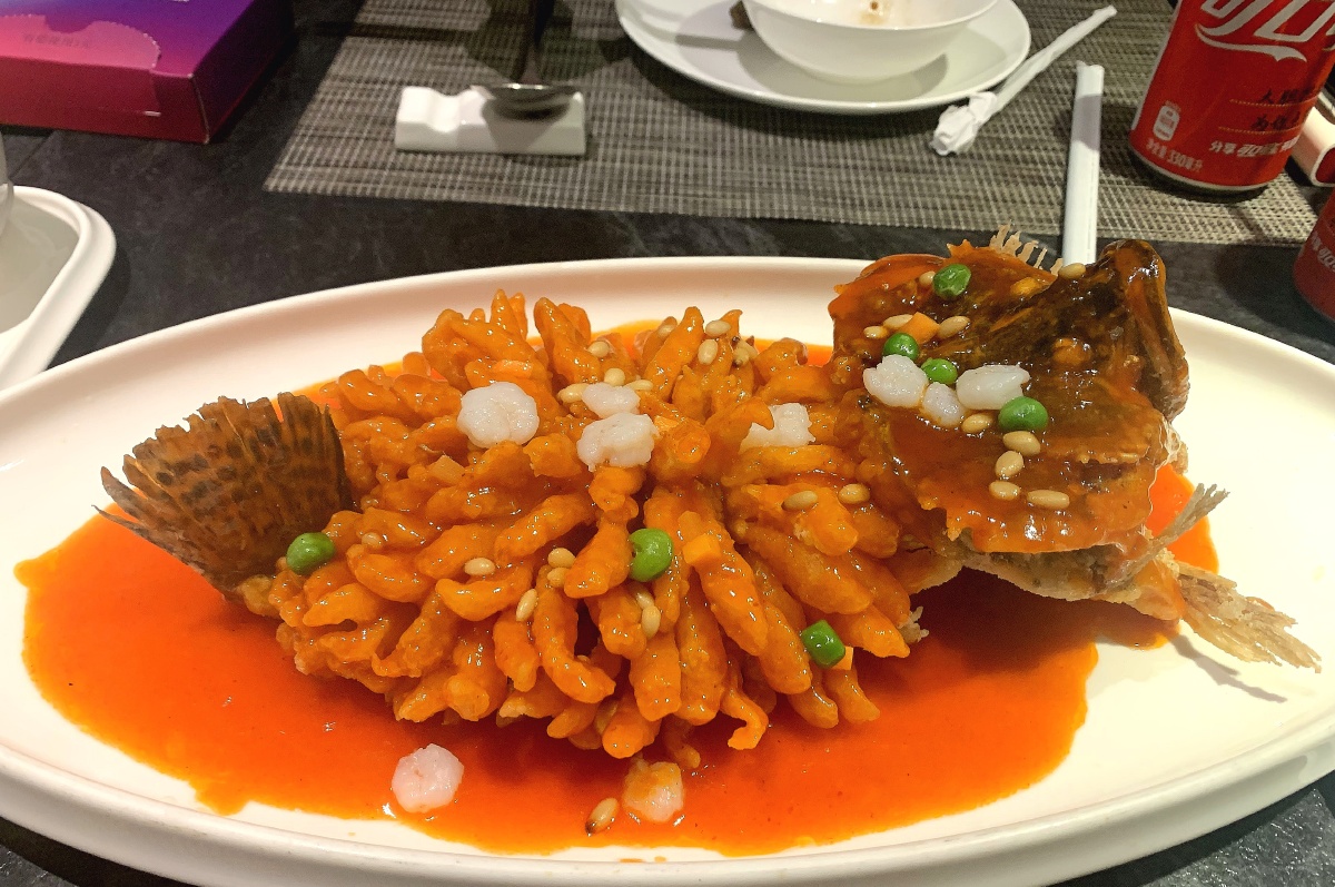 松鼠鳜鱼苏帮菜特色