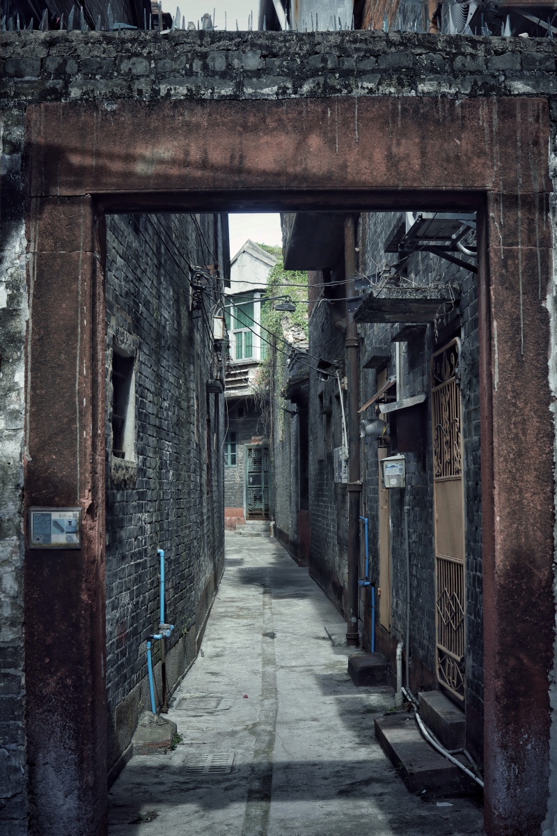 东莞老城区虽不拾昔日繁华但历史沉淀也具另一番景象