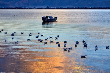 洱海日出-（2 of 4 ）