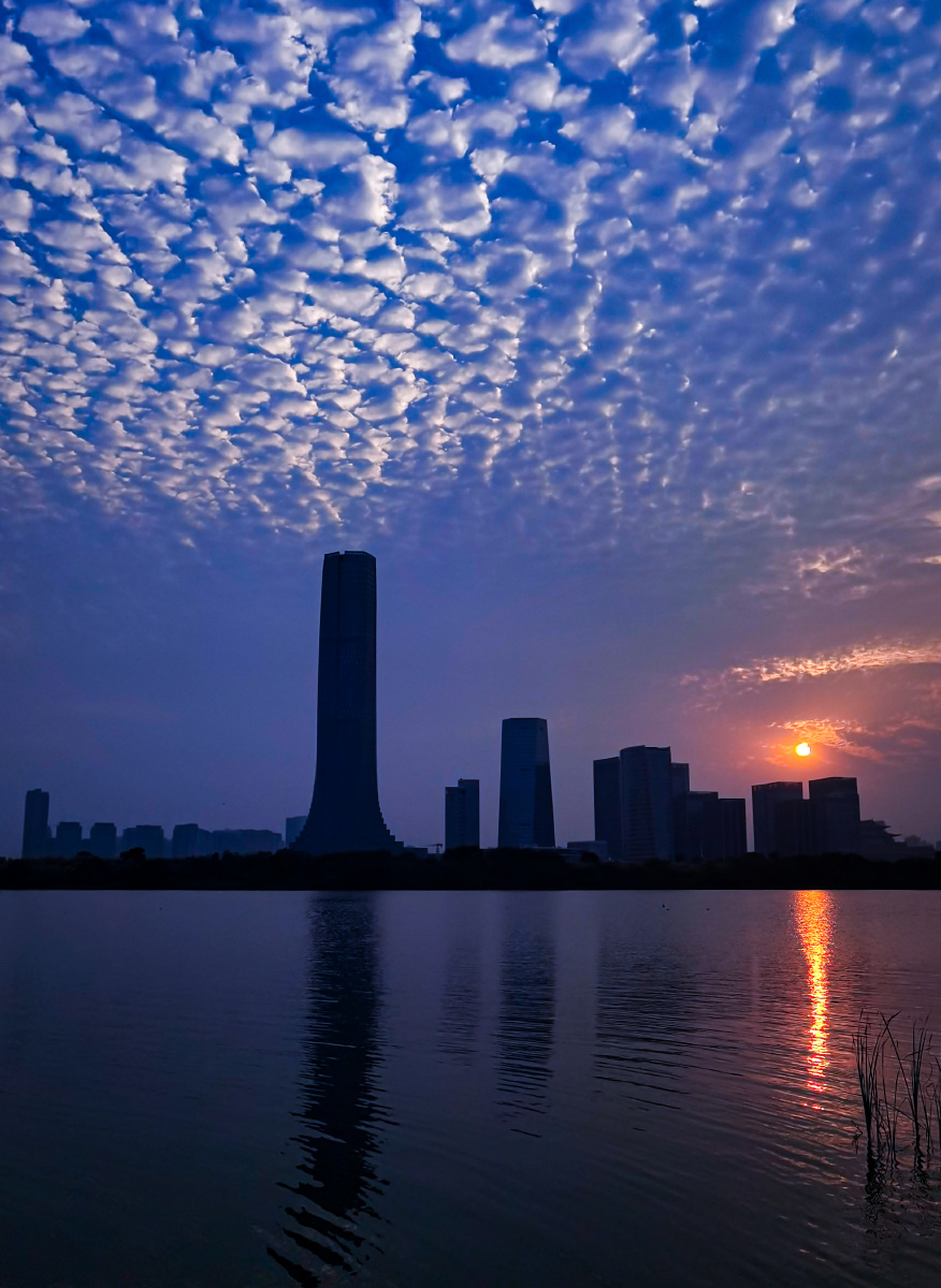 鳞云落日 - 鱼游天堂 - 图虫