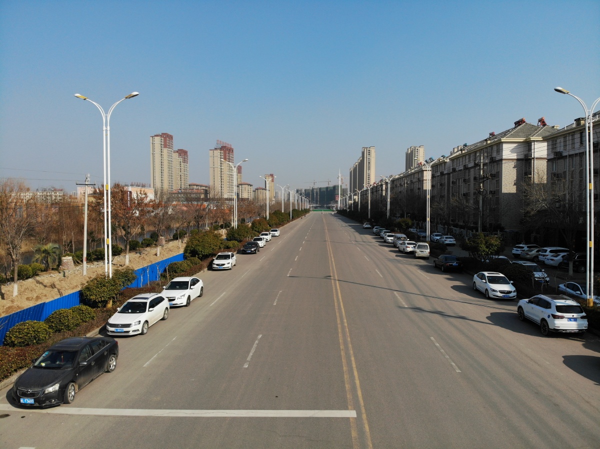 抗击新冠疫情居家隔离期间砀山街景