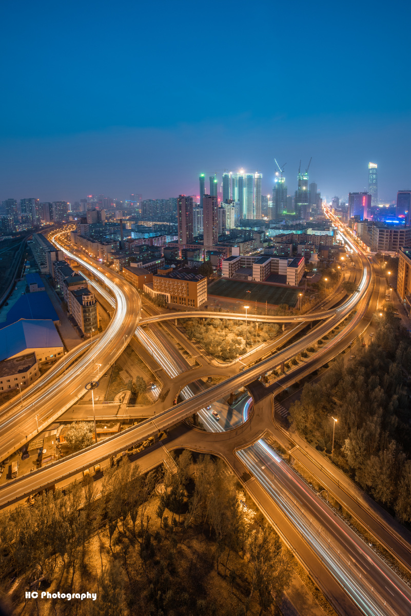 老道口桥。 - 风光, 沈阳, 盛京, 城市 - HC911 -