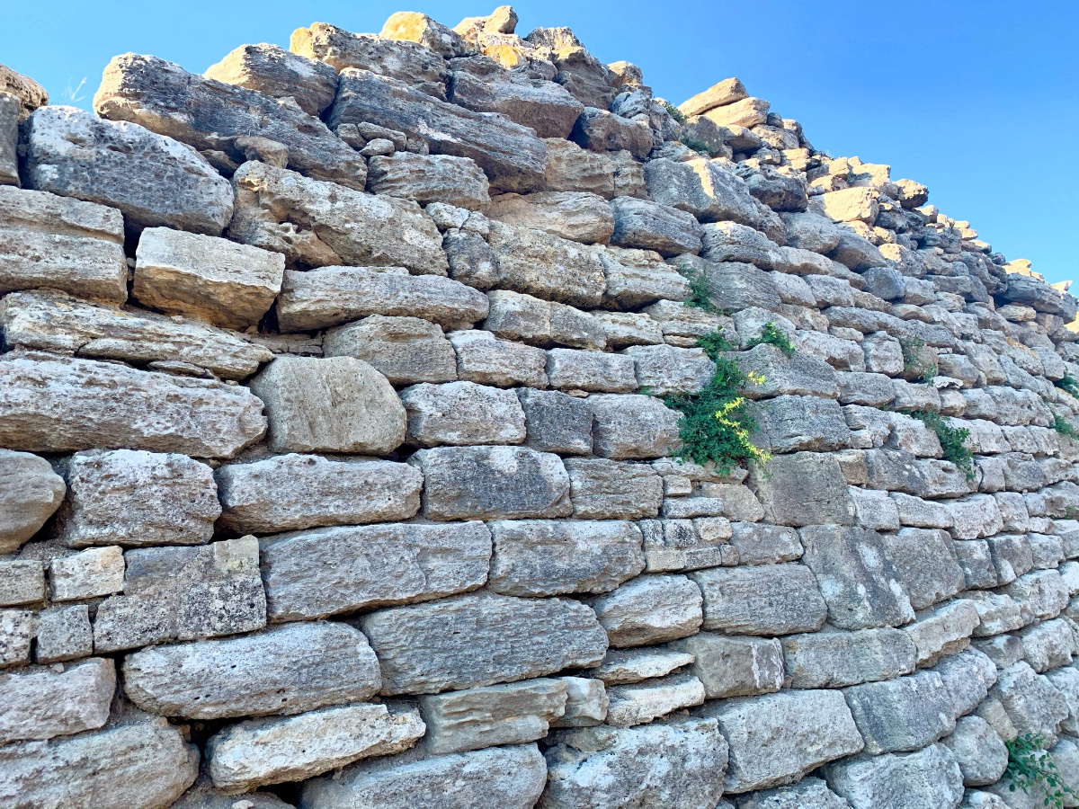 特洛伊古城城墙