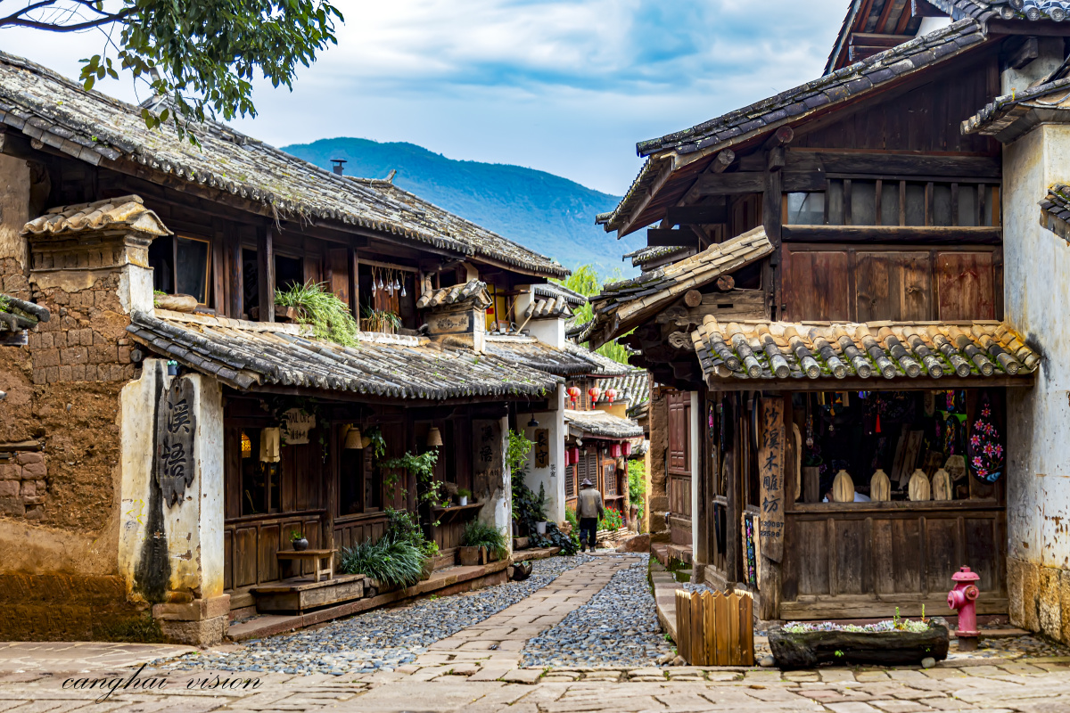 云南沙溪古镇老屋