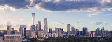 北京CBD全景图
