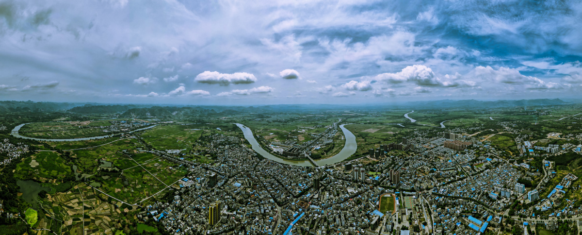 广西宁明县城区,广西宁明县_大山谷图库