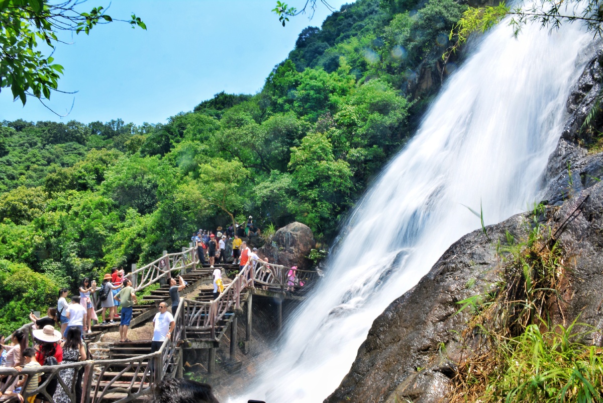 旅行广州增城白水寨
