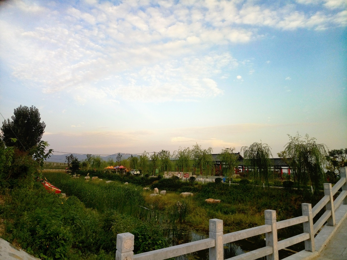 美丽乡村石鼓墩