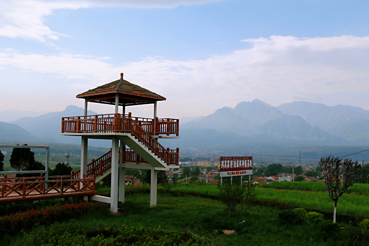 蓝田县玉山观景台