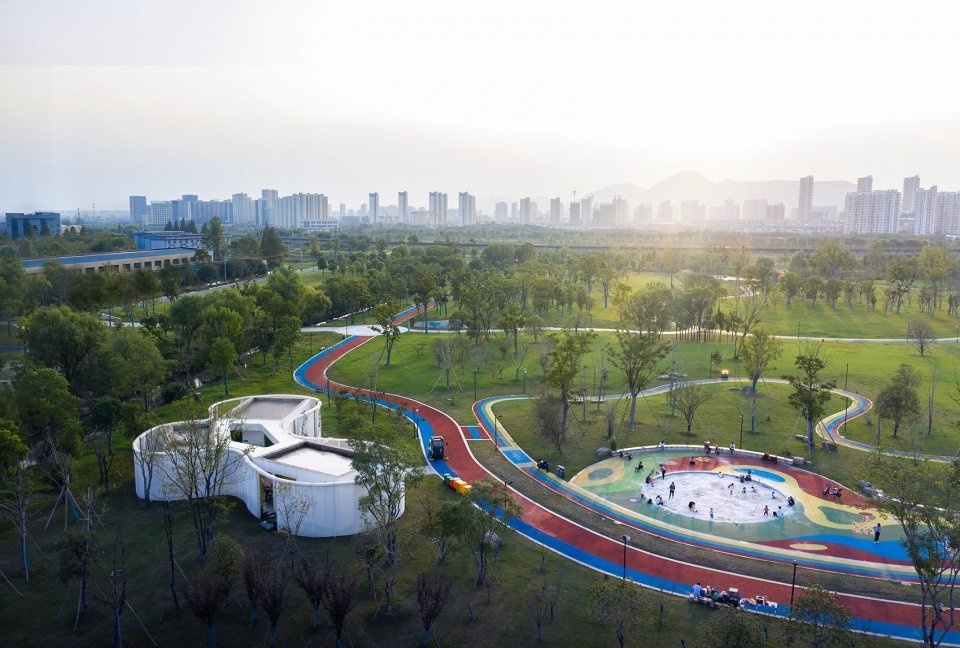 商业设计公园里的配套服务