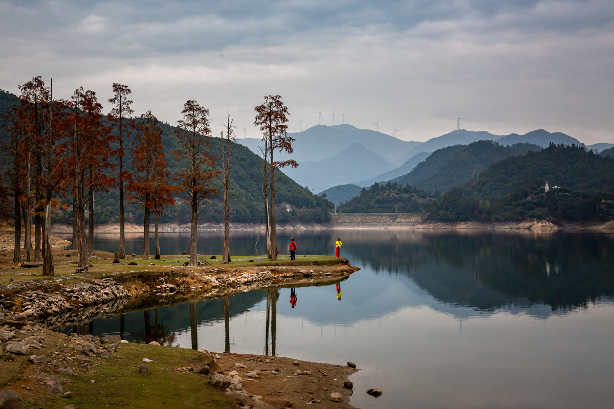 仙居谷坦水库风景