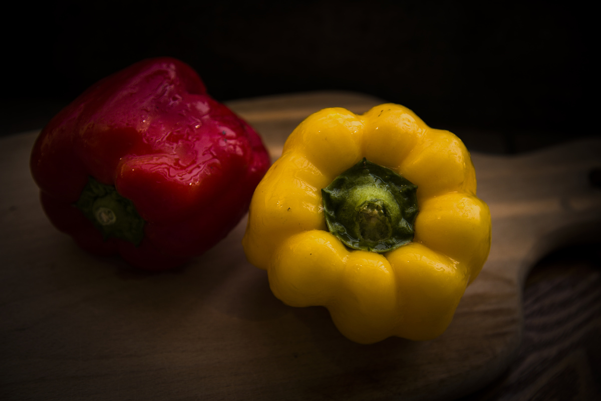 红黄彩椒