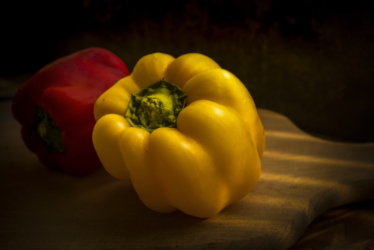 红黄彩椒 - 绝明子