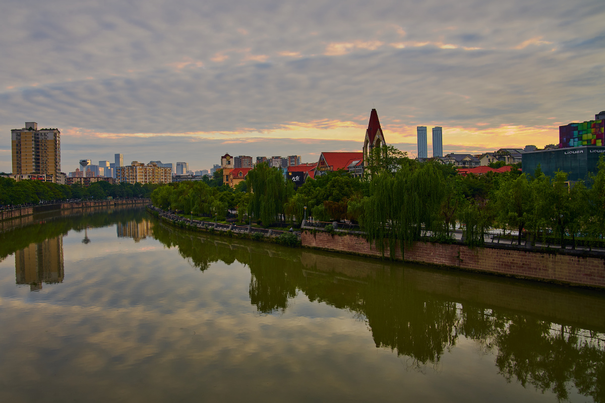 府南河畔 riverside