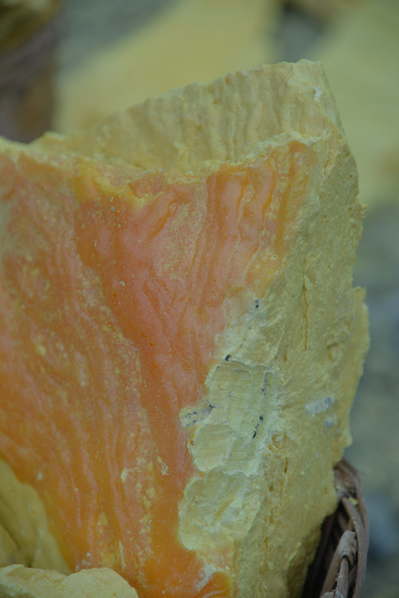 ijen火山 蓝色火焰