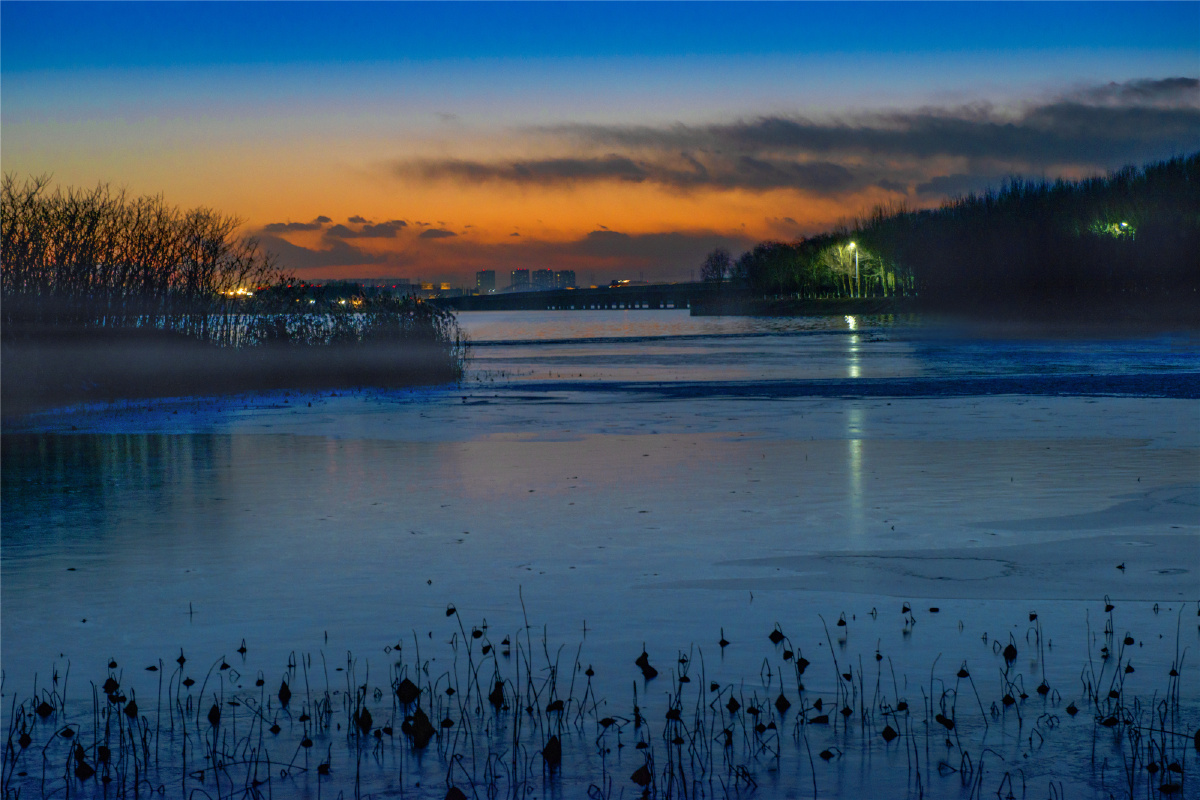 沈阳丁香湖日落 - sacpx陈伟杰