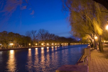 后海夜景