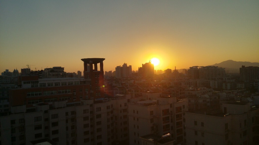 追随阳光 潇洒而行
