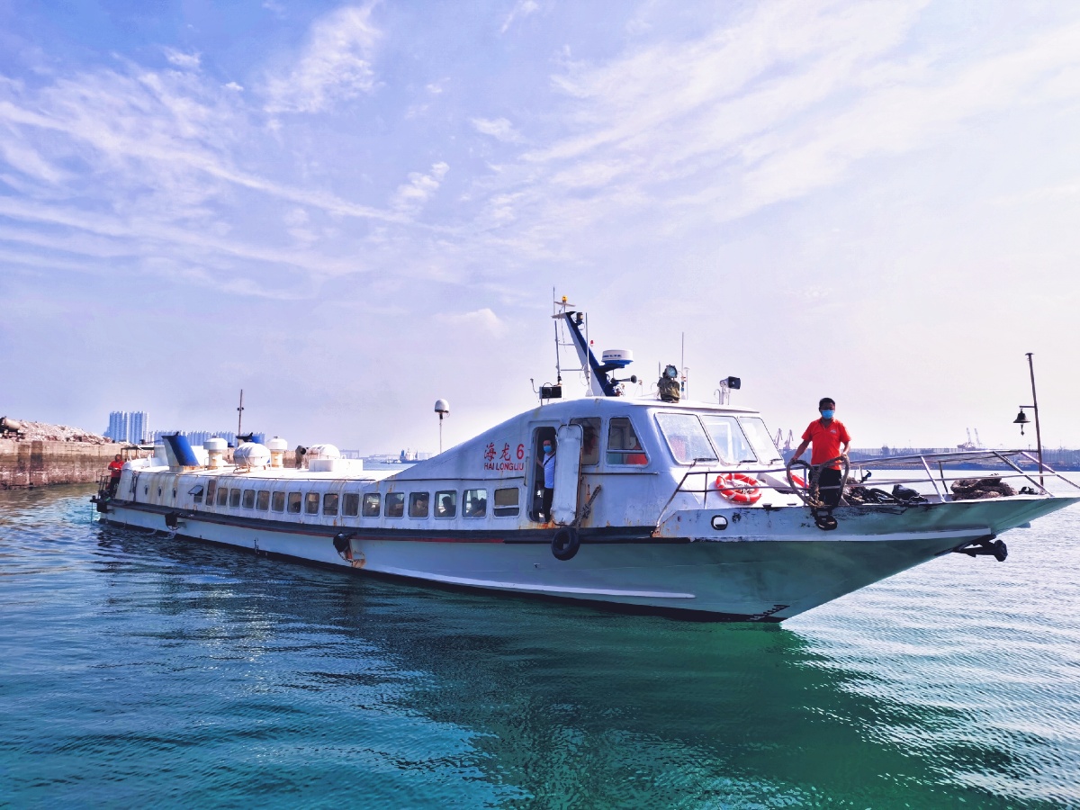 青岛轮渡黄岛印象