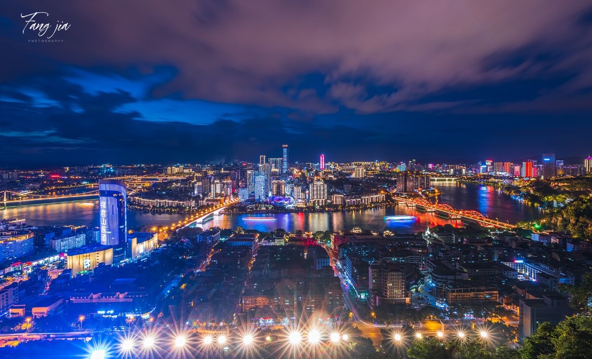 马鞍山夜景最好的地方图片