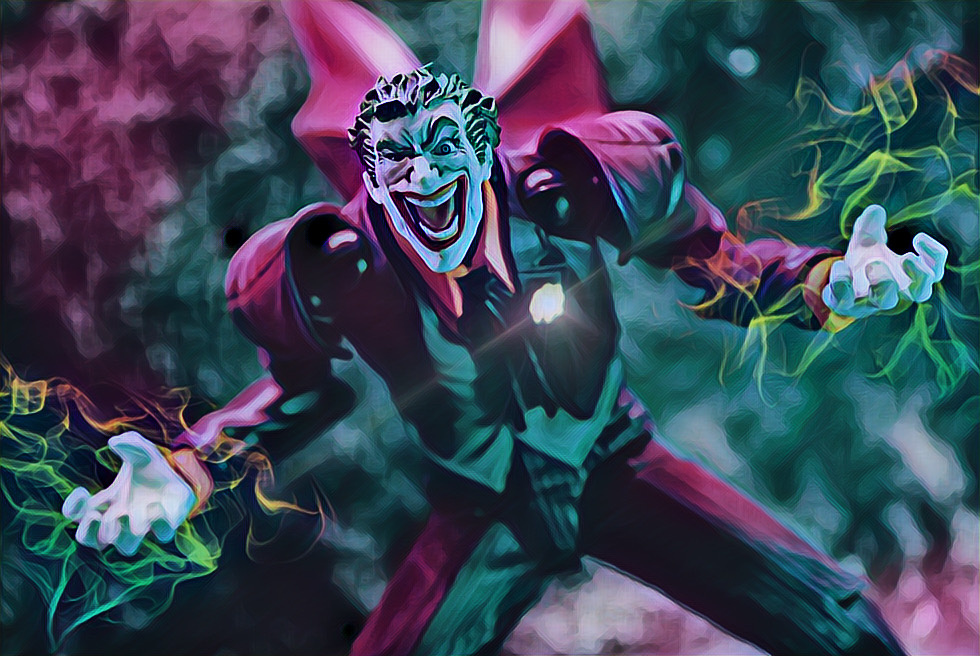 海洋堂小丑joker最喜欢的dc宇宙反派角色配合海洋堂出色的可动非常