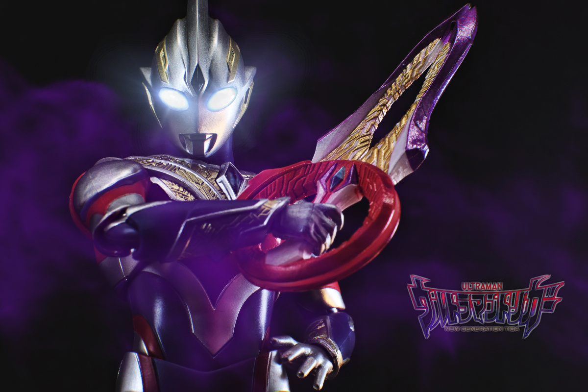 shf特利伽奥特曼搭配第三方圆环配件真tmd帅