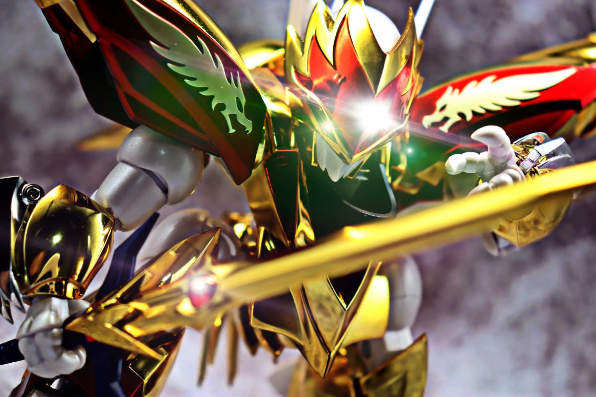 童年回忆魔神英雄传robot魂30周年纪念电镀版龙星丸这个配色非常好看