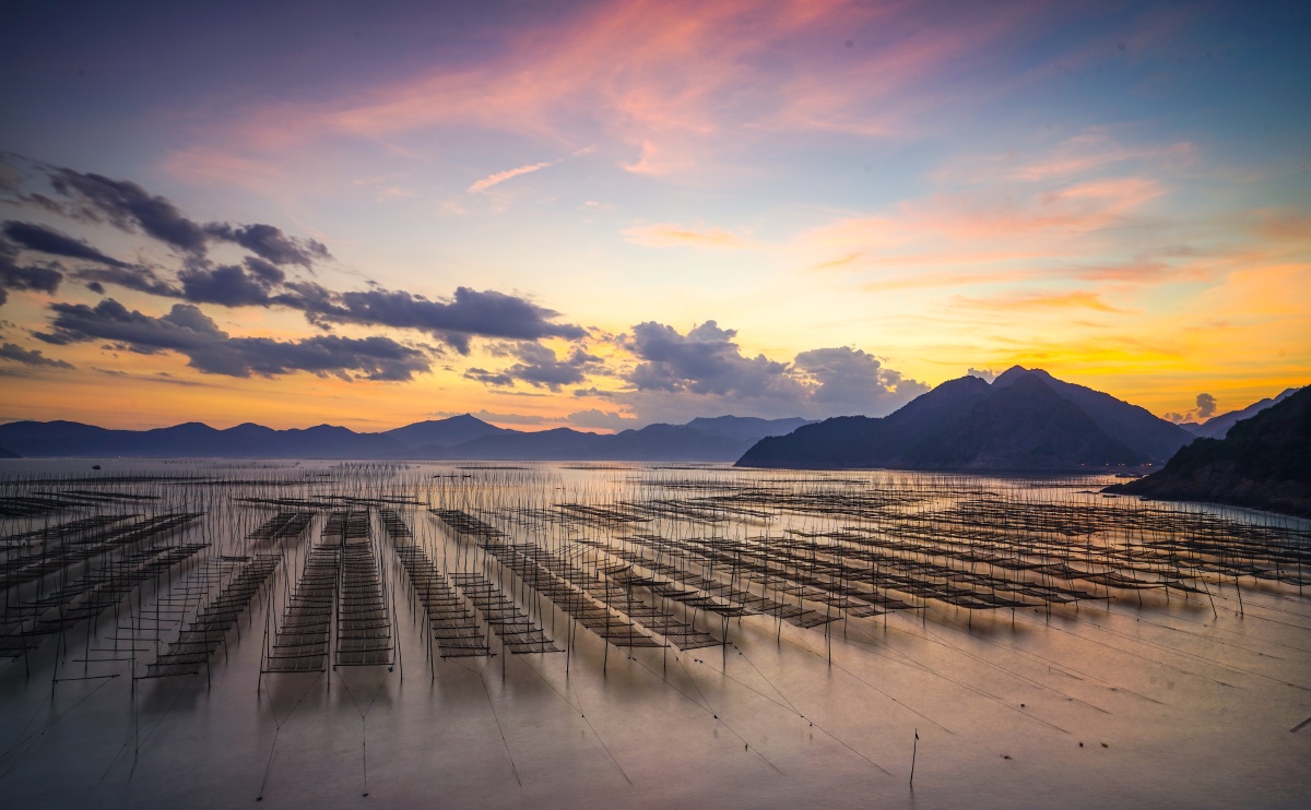 浙江省温州市苍南县的一组风光