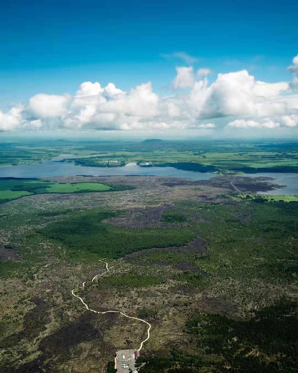 五大连池航拍