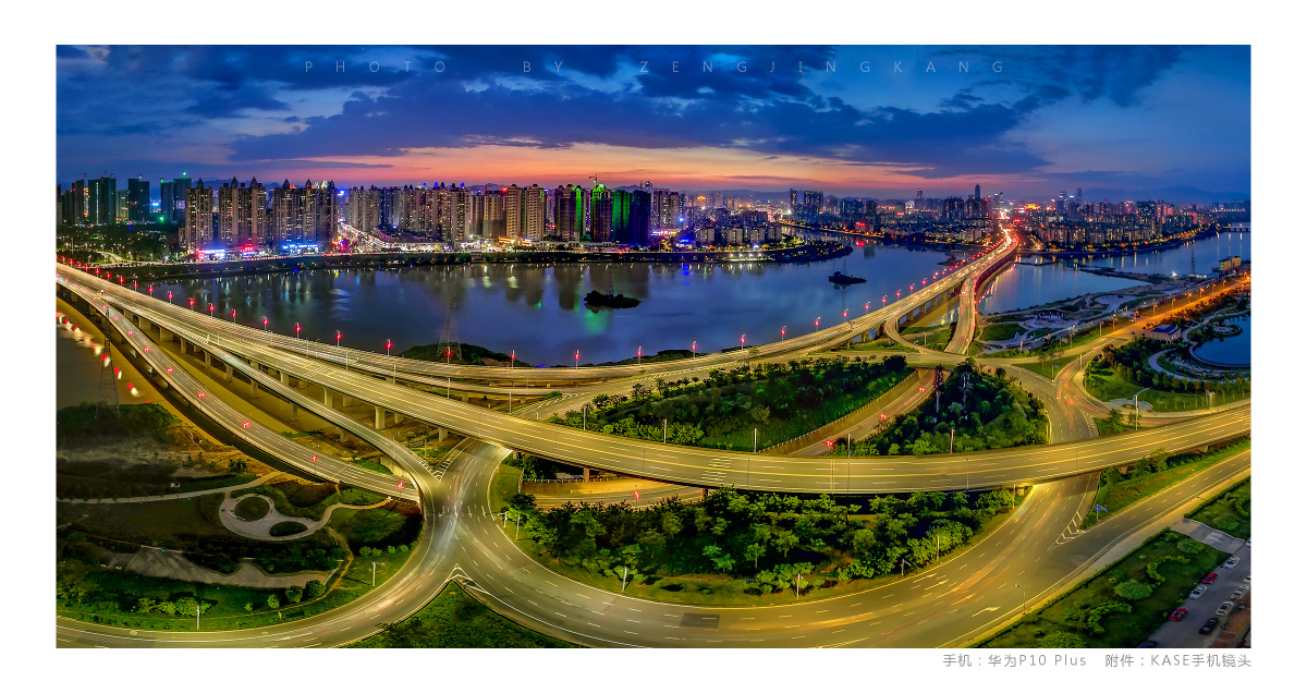 手机摄影惠州金山立交桥