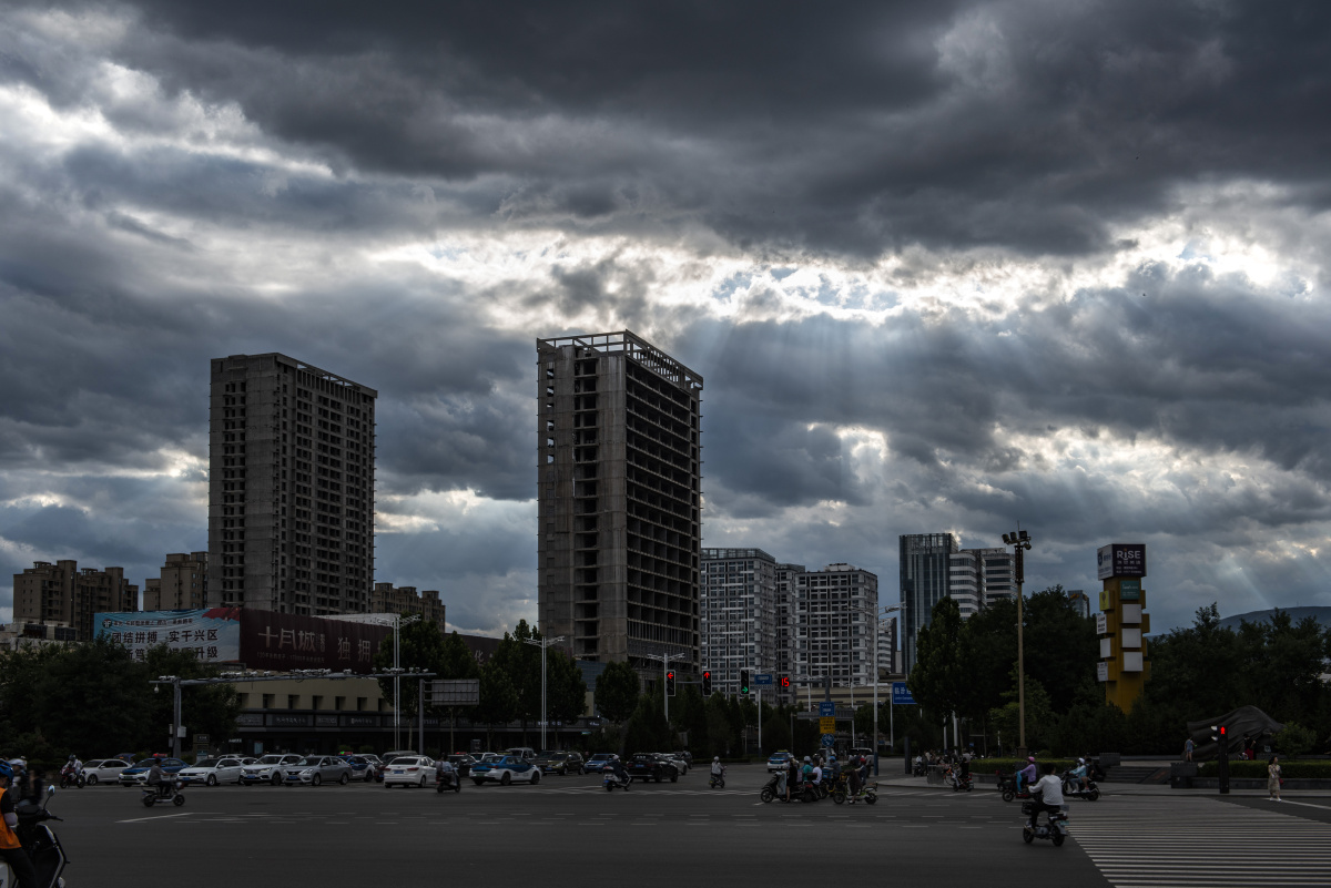 乌云密布的城市 - 我在云中漫步的世界 - 图虫