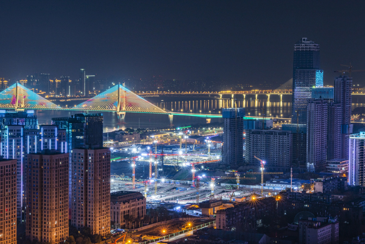武汉夜景 - 我在云中漫步的世界 - 图虫