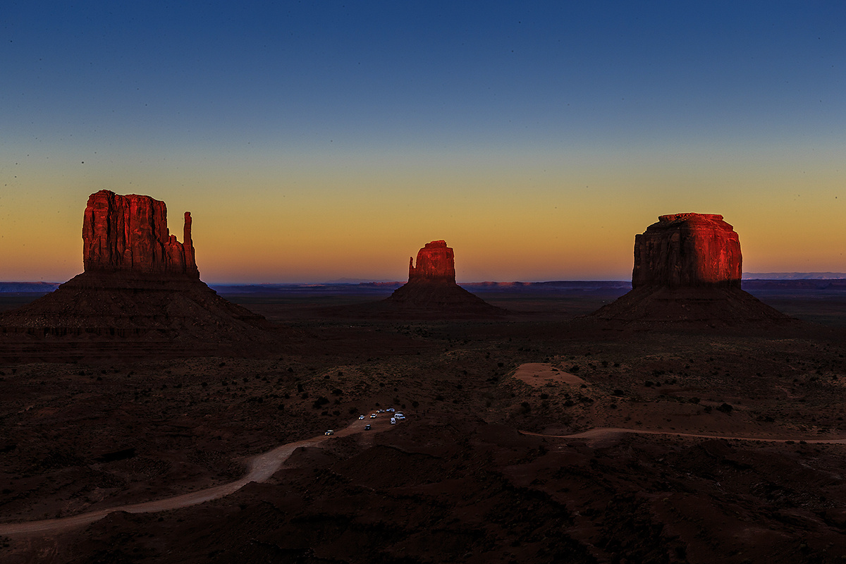 利桑那州与犹他州交界处纳瓦荷印第安保留地