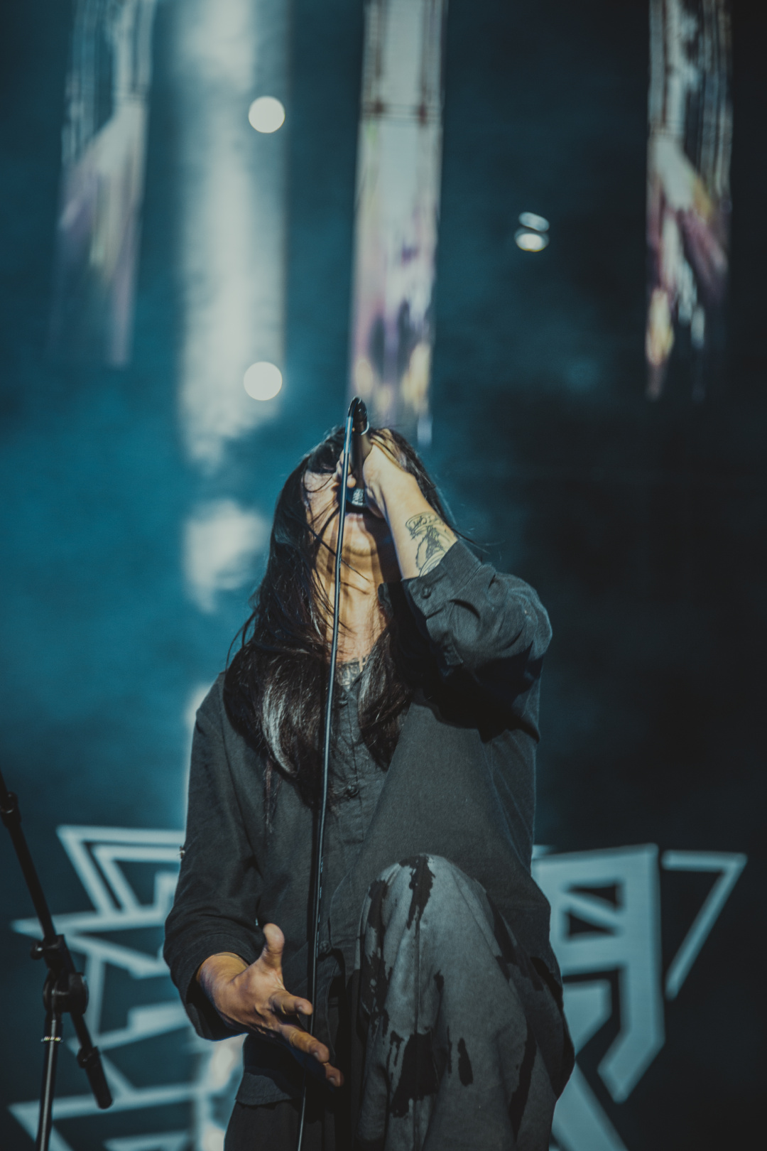 莫问乐队四子王旗音乐节现场
