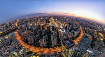 绿地中心_夜
