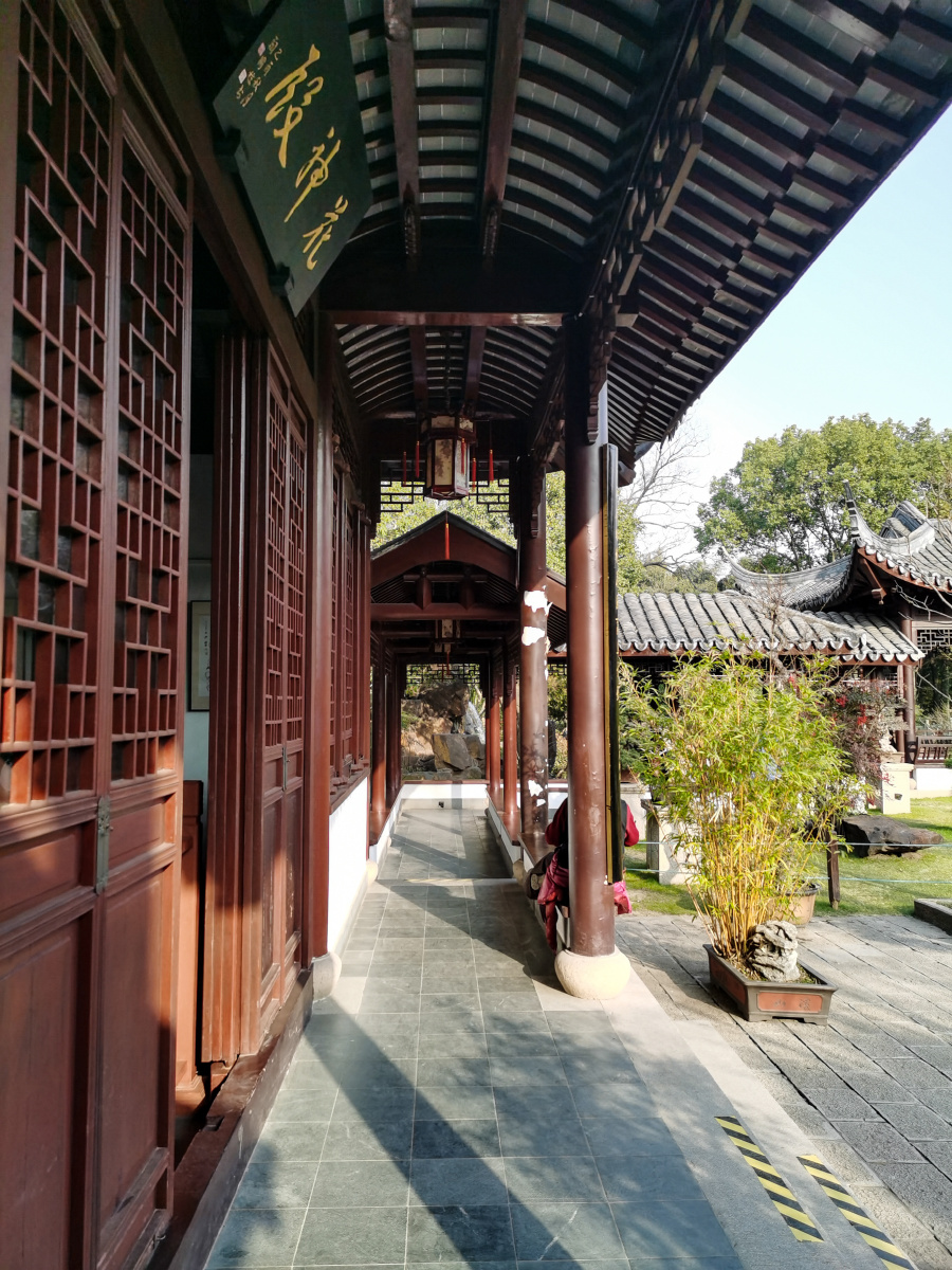 花神殿摄于南翔古漪园